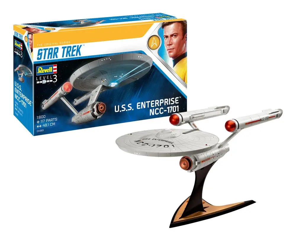 Star Trek TOS Model Kit 1/600 U.S.S. Enterprise NCC-1701 48 cm Stavebnice modelu fotografii produktu