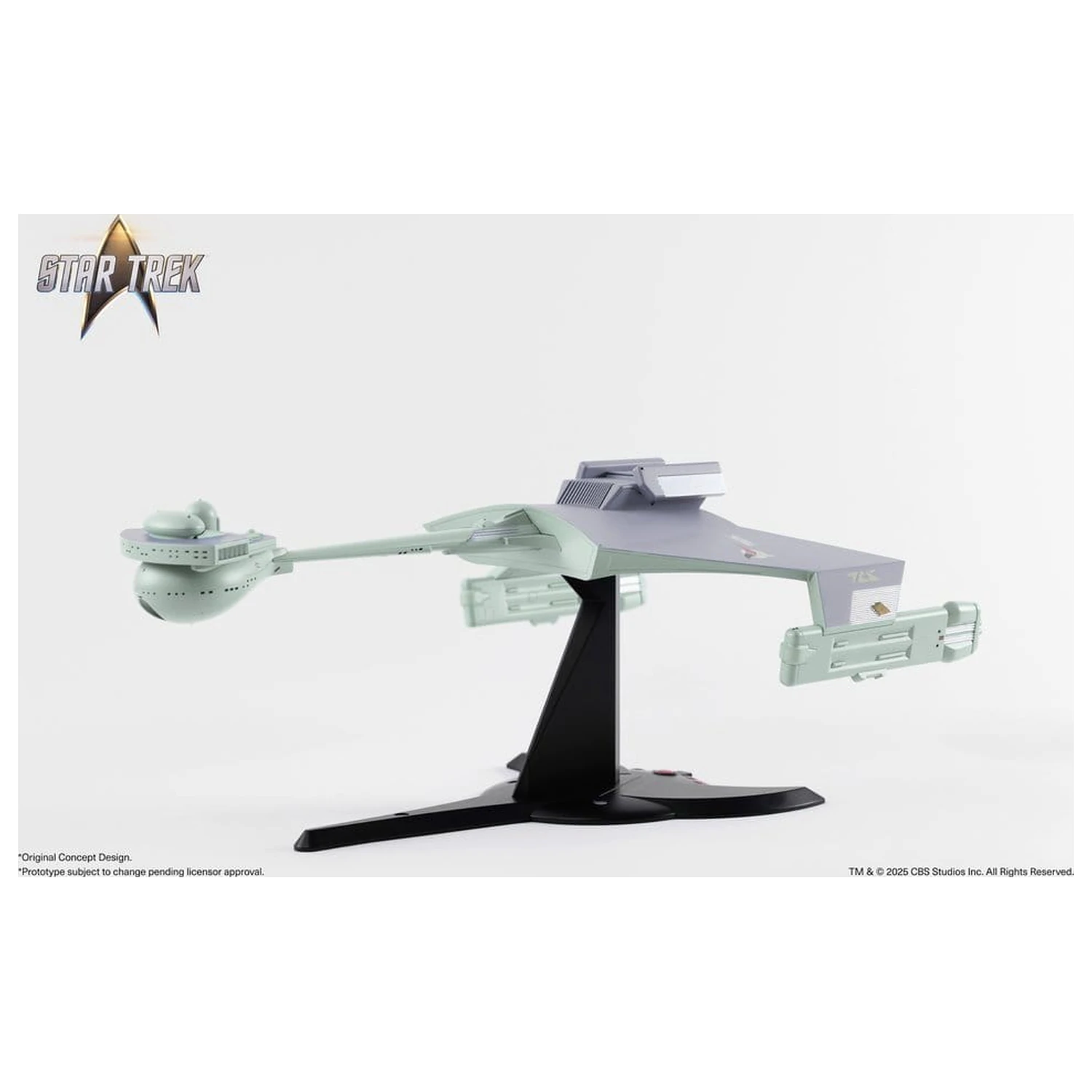 Star Trek TOS Sběratelská DieCast replika 1/350 Klingon D7 Battle Cruiser Original Concept Design heo EU Exclusive 66 cm fotografii produktu