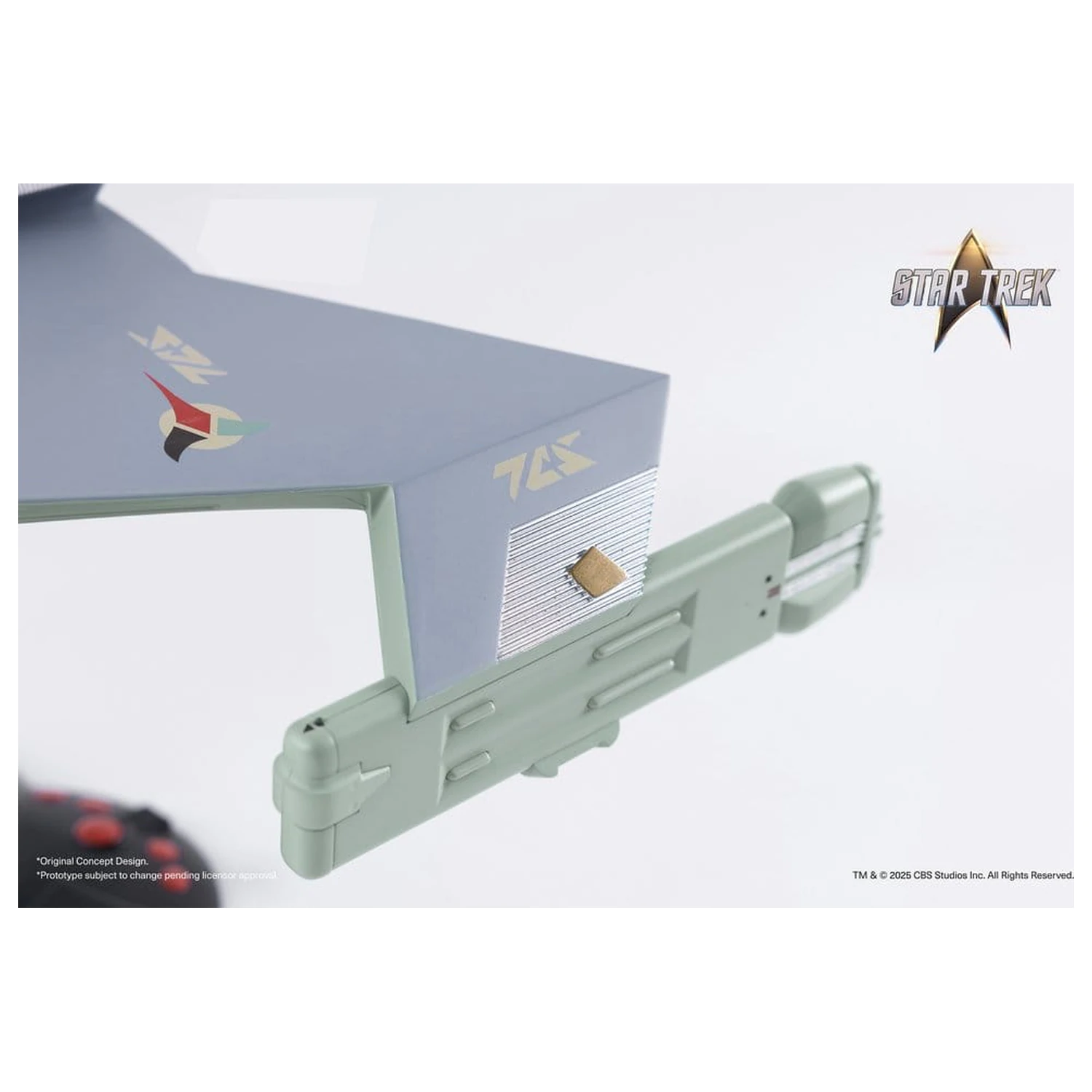 Star Trek TOS Sběratelská DieCast replika 1/350 Klingon D7 Battle Cruiser Original Concept Design heo EU Exclusive 66 cm fotografii produktu
