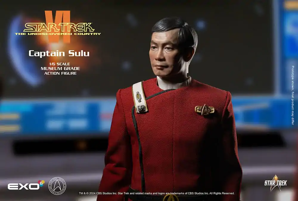 Star Trek VI: The Undiscovered Country Action Figure 1/6 Captain Hikaru Sulu 28 cm Akční figurka fotografii produktu