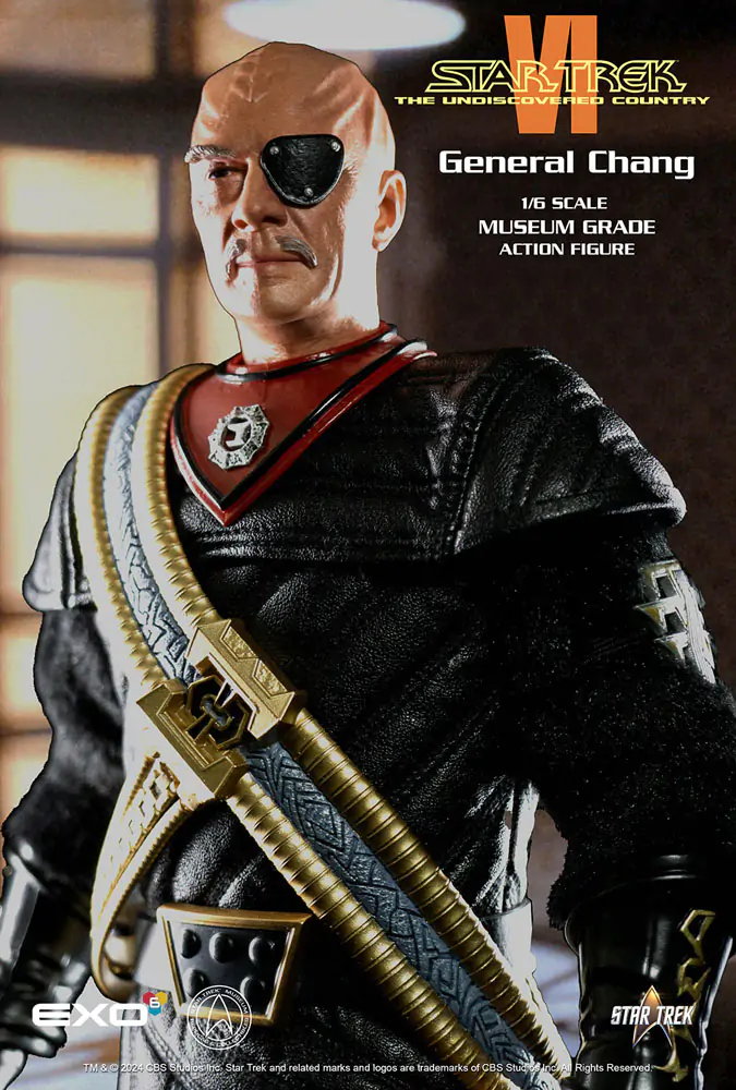 Star Trek VI: The Undiscovered Country Akční figurka 1/6 General Chang 30 cm fotografii produktu