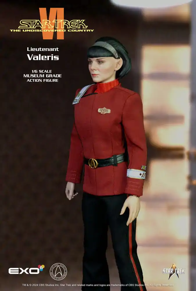 Star Trek VI: The Undiscovered Country akční figurka 1/6 poručík Valeris 28 cm fotografii produktu