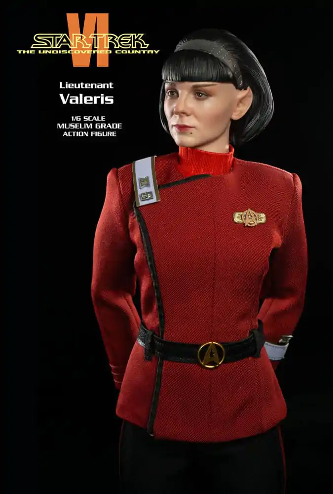 Star Trek VI: The Undiscovered Country akční figurka 1/6 poručík Valeris 28 cm fotografii produktu