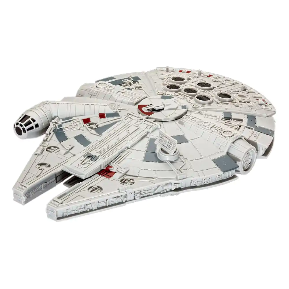 Star Wars Model Kit 1/164 Millennium Falcon 21 cm fotografii produktu