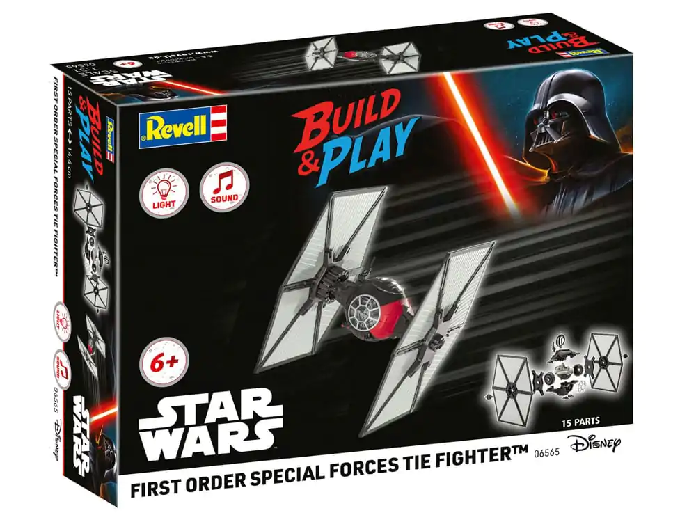 Star Wars Model Kit 1/51 First Order Special Forces TIE Fighter 14 cm fotografii produktu