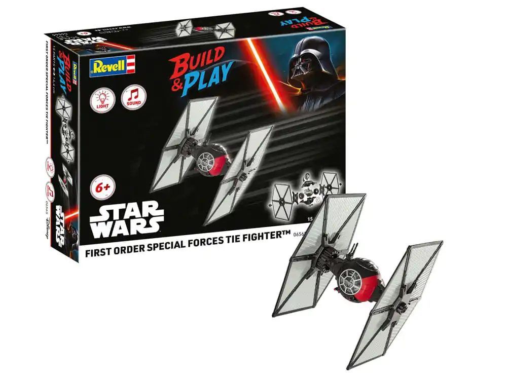 Star Wars Model Kit 1/51 First Order Special Forces TIE Fighter 14 cm fotografii produktu