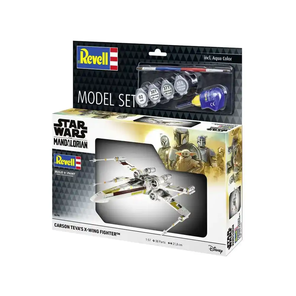 Star Wars Model Kit se základním příslušenstvím 1/57 Carson Teva's X-Wing Fighter 22 cm fotografii produktu