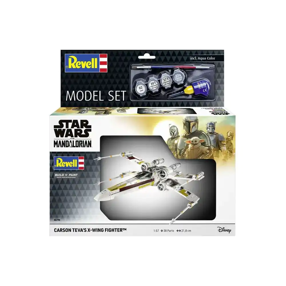 Star Wars Model Kit se základním příslušenstvím 1/57 Carson Teva's X-Wing Fighter 22 cm fotografii produktu