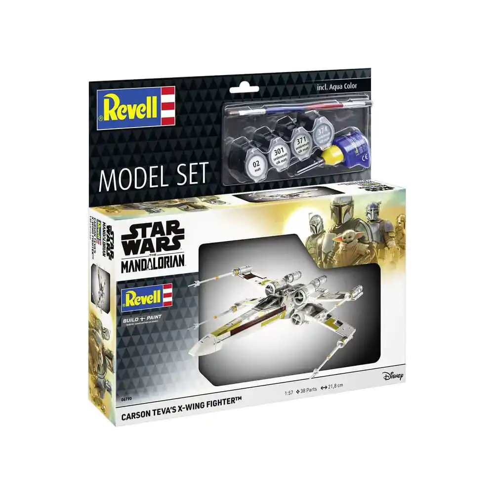 Star Wars Model Kit se základním příslušenstvím 1/57 Carson Teva's X-Wing Fighter 22 cm fotografii produktu