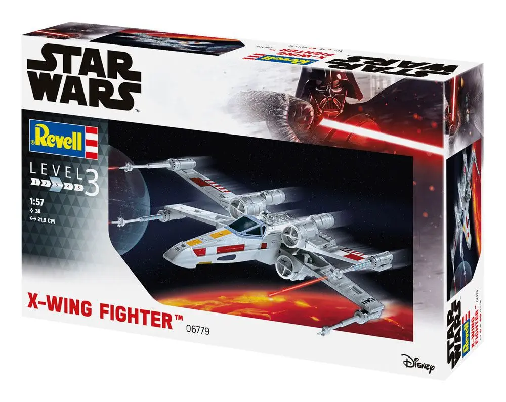 Star Wars Model Kit 1/57 X-wing Fighter 22 cm fotografii produktu