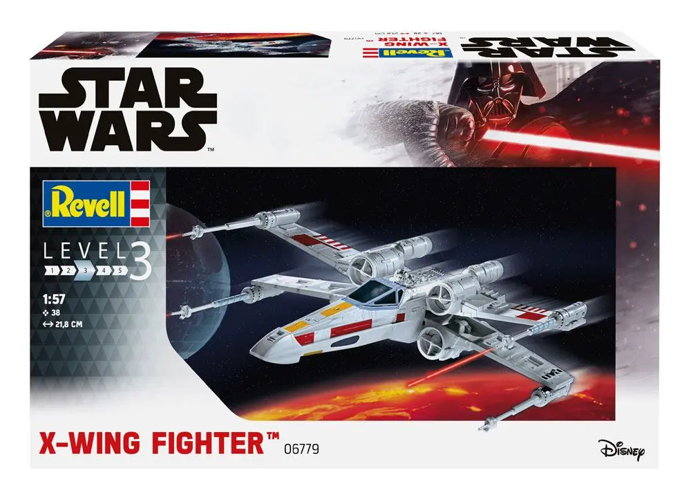 Star Wars Model Kit 1/57 X-wing Fighter 22 cm fotografii produktu