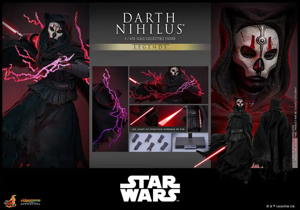 Star Wars akční figurka 1/6 Darth Nihilus 31 cm fotografii produktu