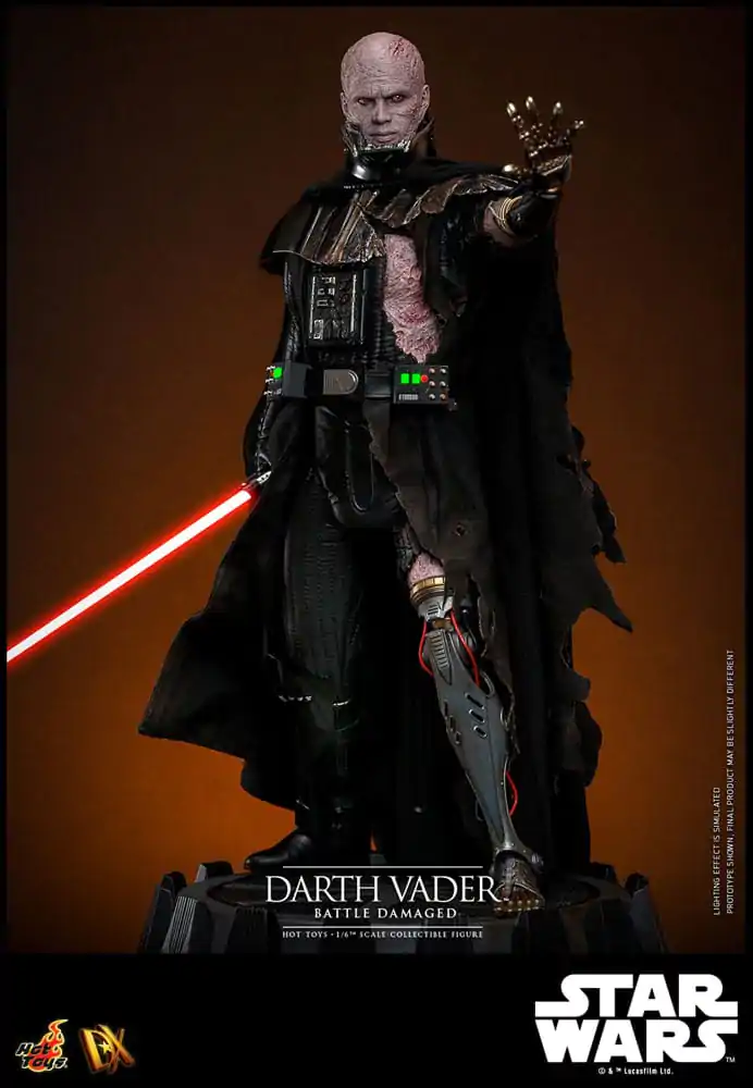 Star Wars Akční figurka 1/6 Darth Vader (Battle Damaged) 35 cm fotografii produktu