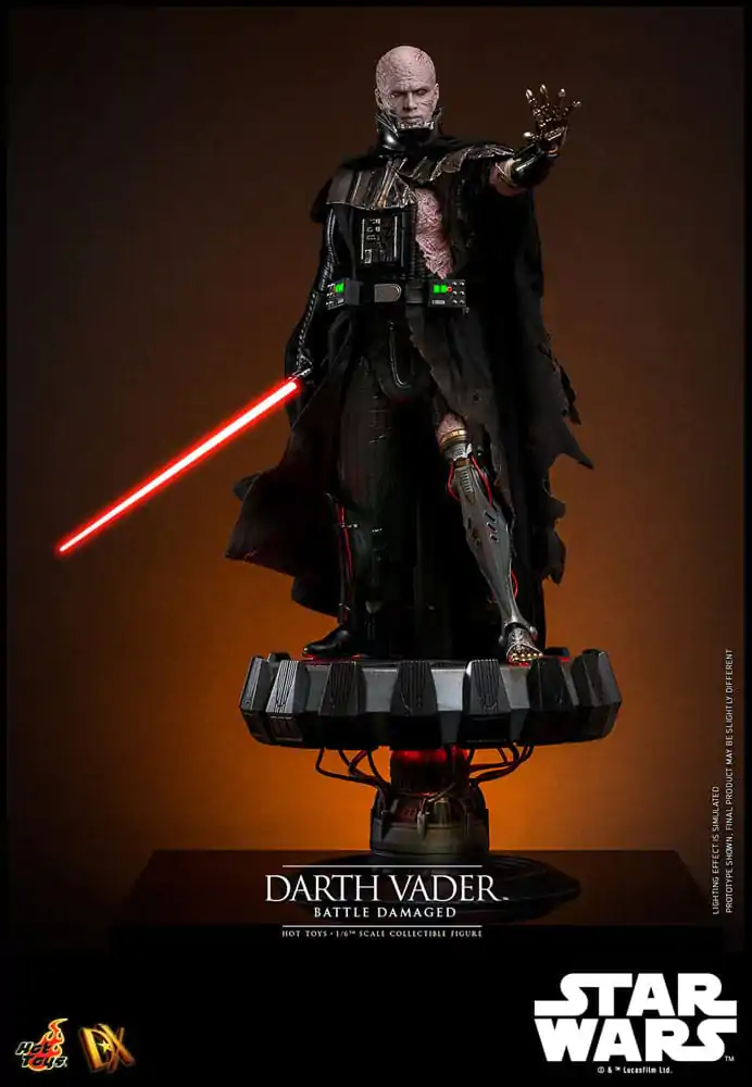 Star Wars Akční figurka 1/6 Darth Vader (Battle Damaged) 35 cm fotografii produktu