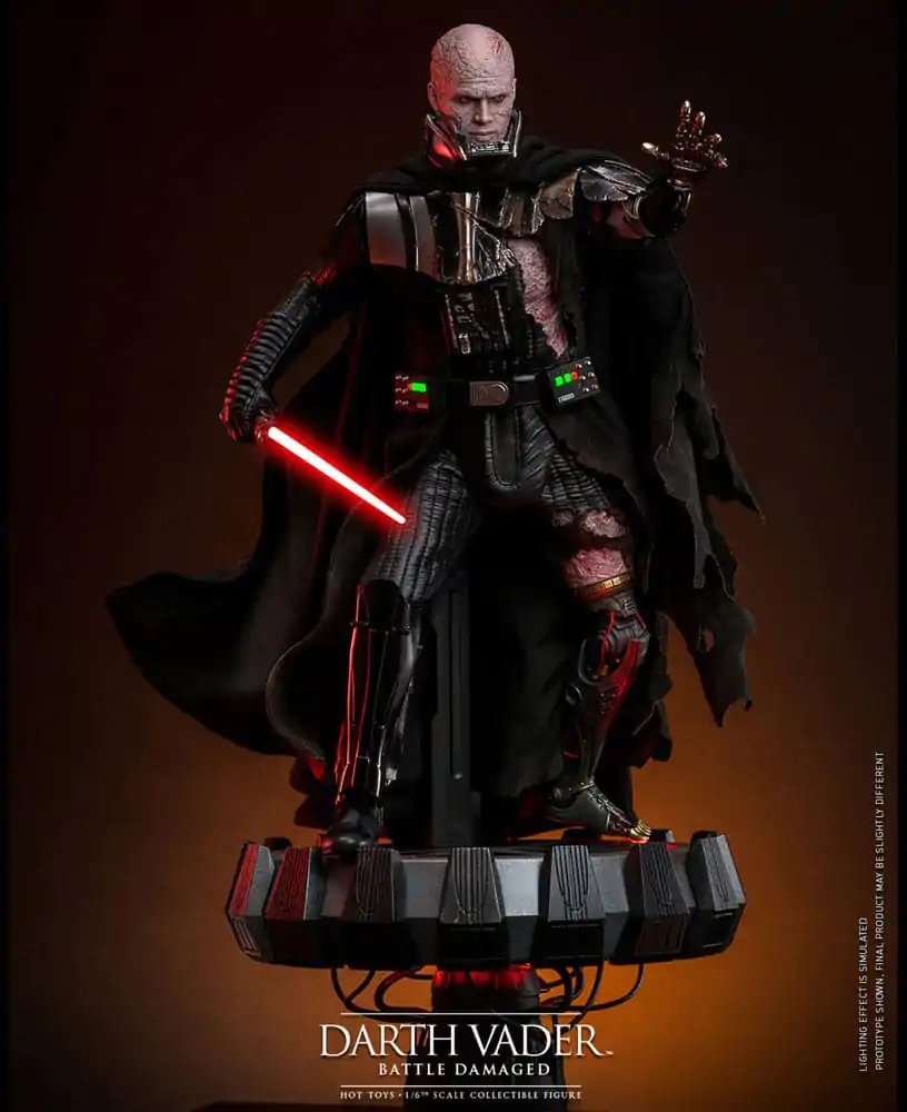 Star Wars Akční figurka 1/6 Darth Vader (Battle Damaged) 35 cm fotografii produktu