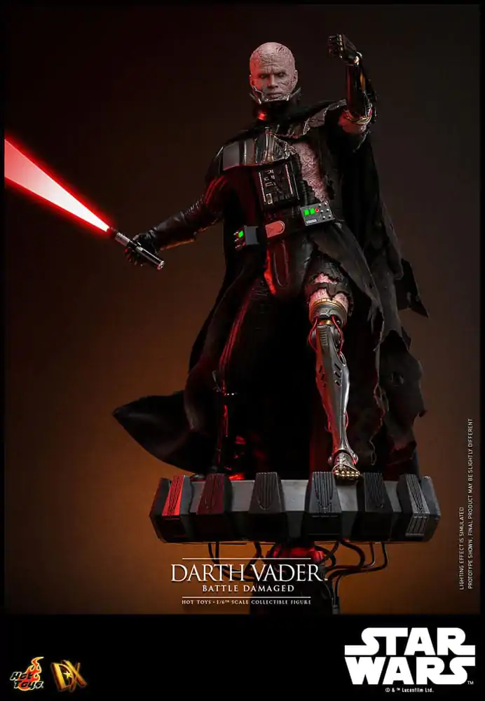 Star Wars Akční figurka 1/6 Darth Vader (Battle Damaged) 35 cm fotografii produktu