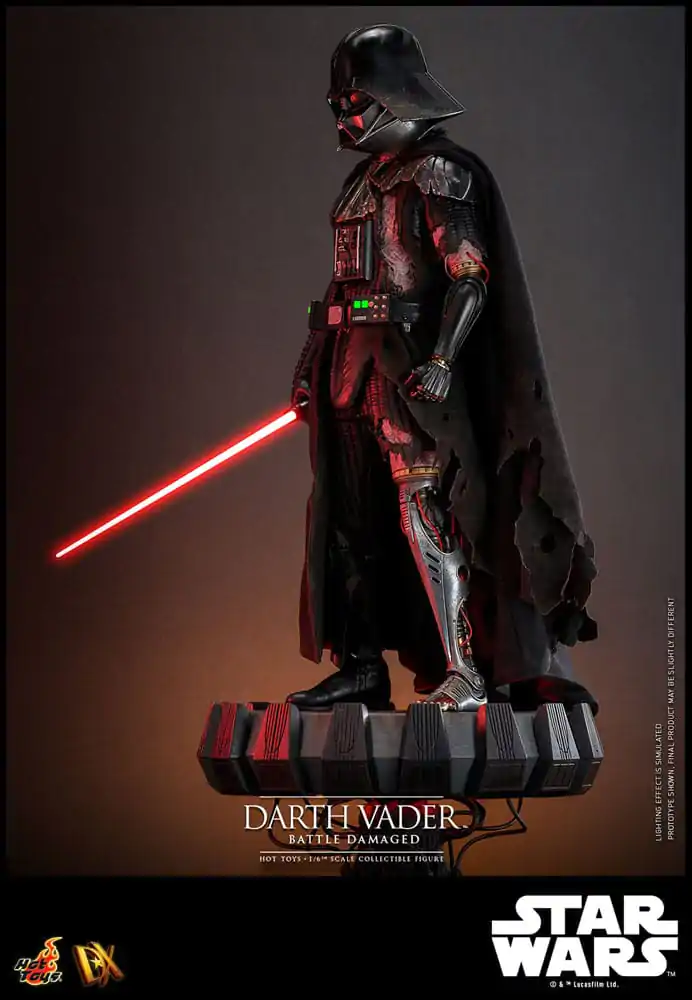 Star Wars Akční figurka 1/6 Darth Vader (Battle Damaged) 35 cm fotografii produktu