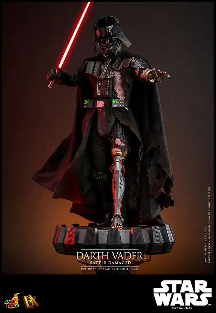 Star Wars Akční figurka 1/6 Darth Vader (Battle Damaged) 35 cm fotografii produktu