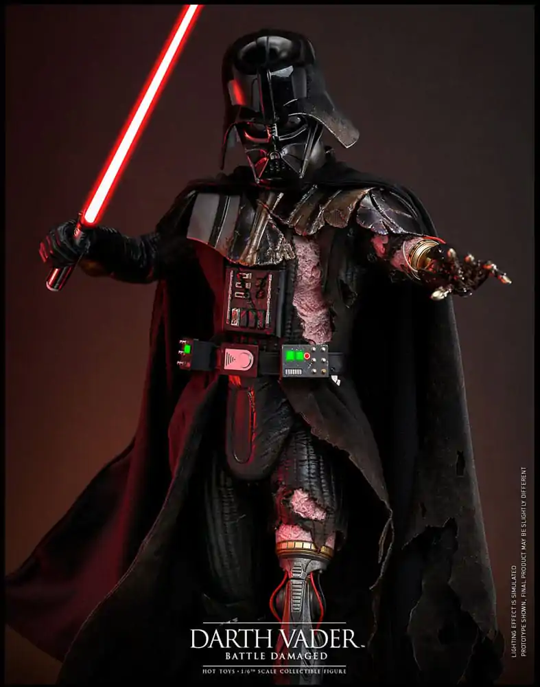 Star Wars Akční figurka 1/6 Darth Vader (Battle Damaged) 35 cm fotografii produktu