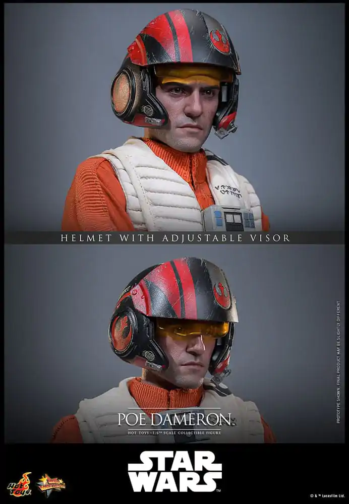 Star Wars Akční figurka 1/6 Poe Dameron 30 cm fotografii produktu