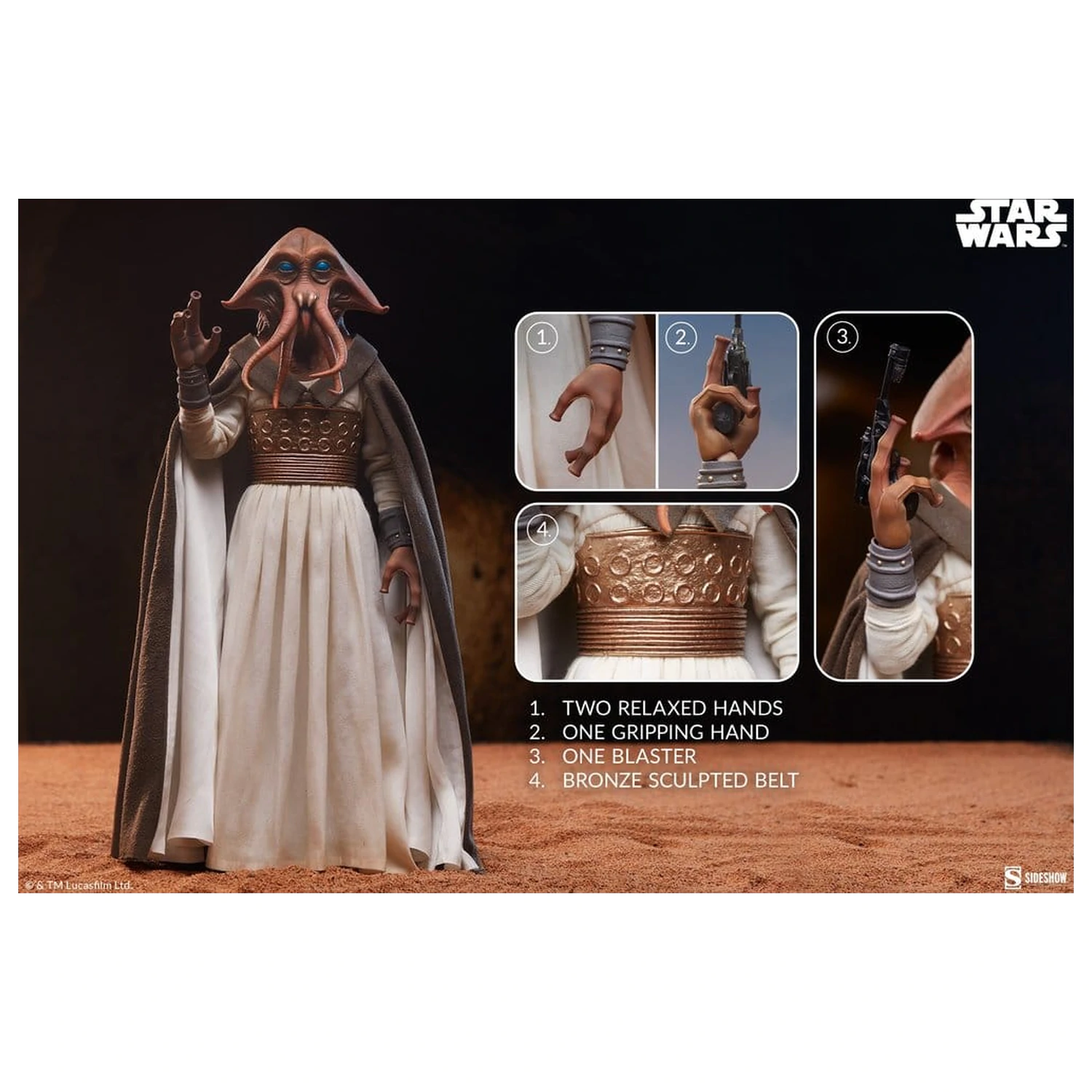 Star Wars Akční figurka 1/6 Tessek 32 cm fotografii produktu