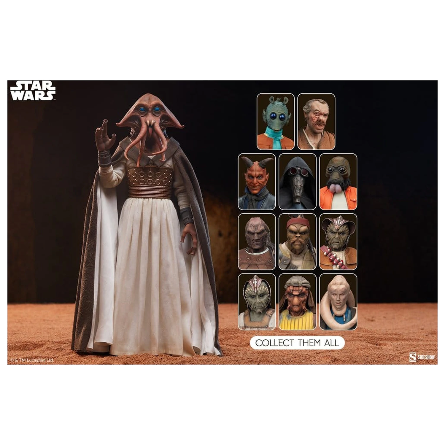 Star Wars Akční figurka 1/6 Tessek 32 cm fotografii produktu