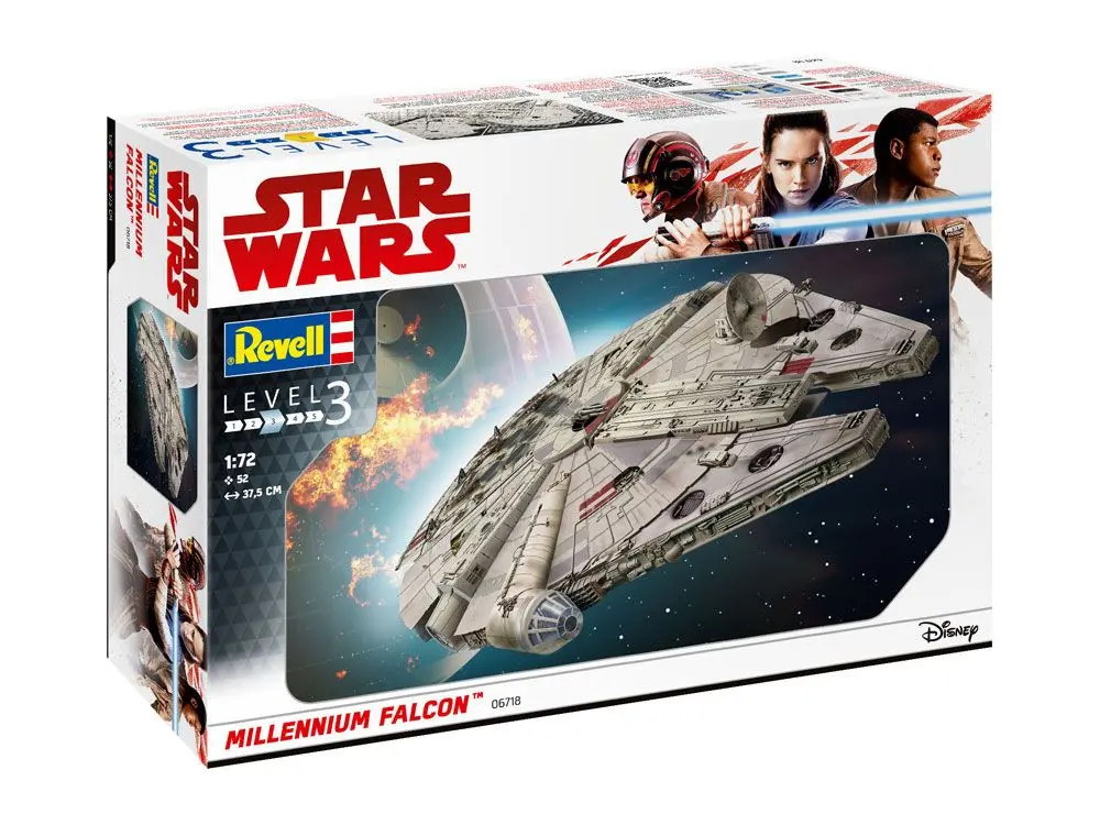Star Wars Model Kit 1/72 Millennium Falcon 38 cm fotografii produktu