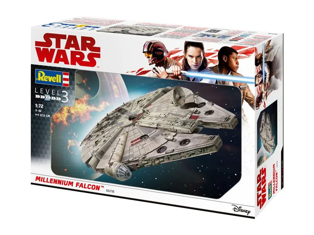 Star Wars Model Kit 1/72 Millennium Falcon 38 cm fotografii produktu