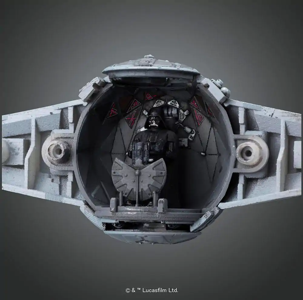 Star Wars modelová stavebnice 1/72 TIE Advanced x1 10 cm fotografii produktu