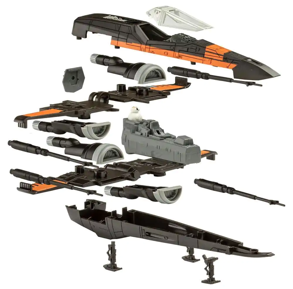 Star Wars Model Kit 1/78 Stíhačka X-Wing 22 cm fotografii produktu