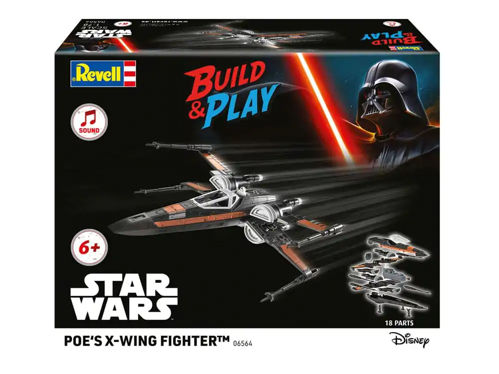 Star Wars Model Kit 1/78 Stíhačka X-Wing 22 cm fotografii produktu