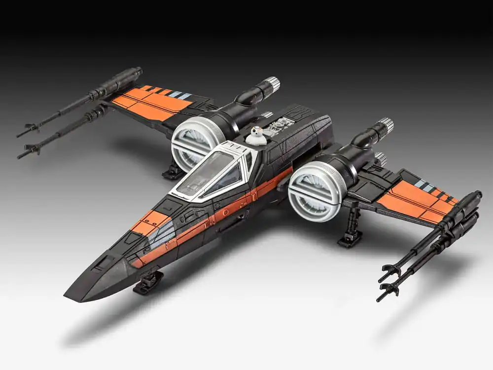 Star Wars Model Kit 1/78 Stíhačka X-Wing 22 cm fotografii produktu