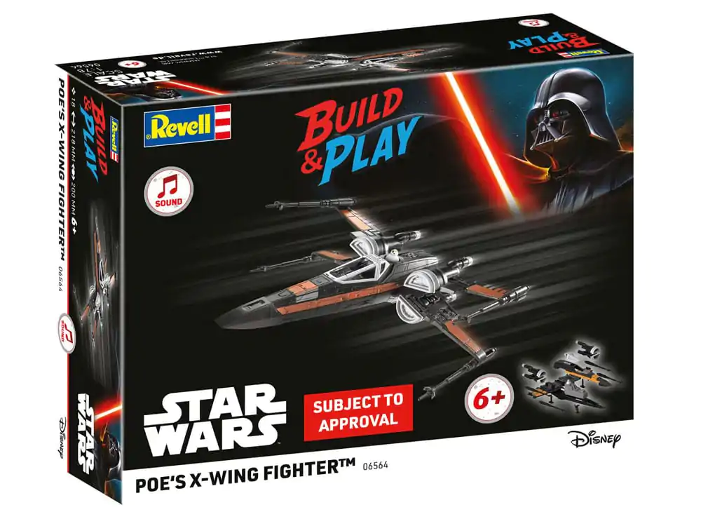 Star Wars Model Kit 1/78 Stíhačka X-Wing 22 cm fotografii produktu