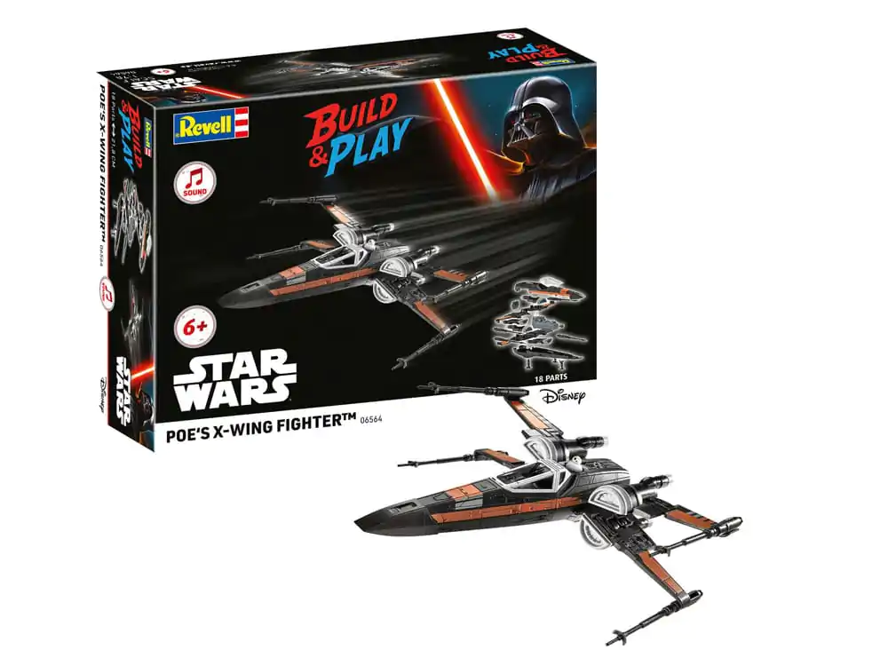 Star Wars Model Kit 1/78 Stíhačka X-Wing 22 cm fotografii produktu