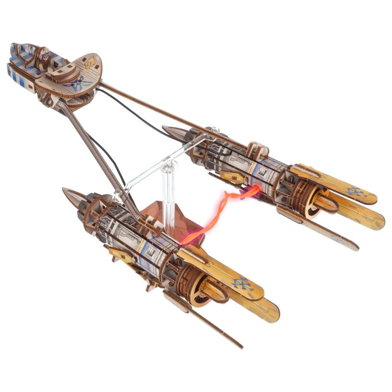 Star Wars 3D Dřevěné Puzzle Anakin Skywalker's Podracer fotografii produktu