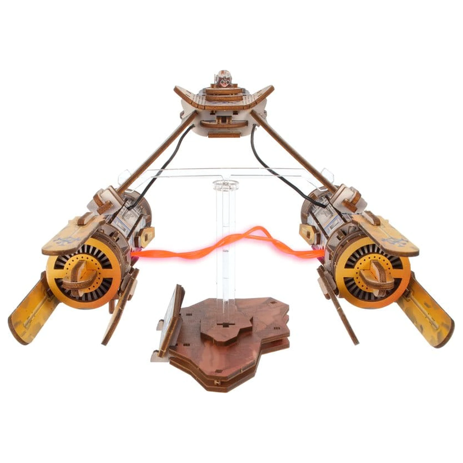 Star Wars 3D Dřevěné Puzzle Anakin Skywalker's Podracer fotografii produktu