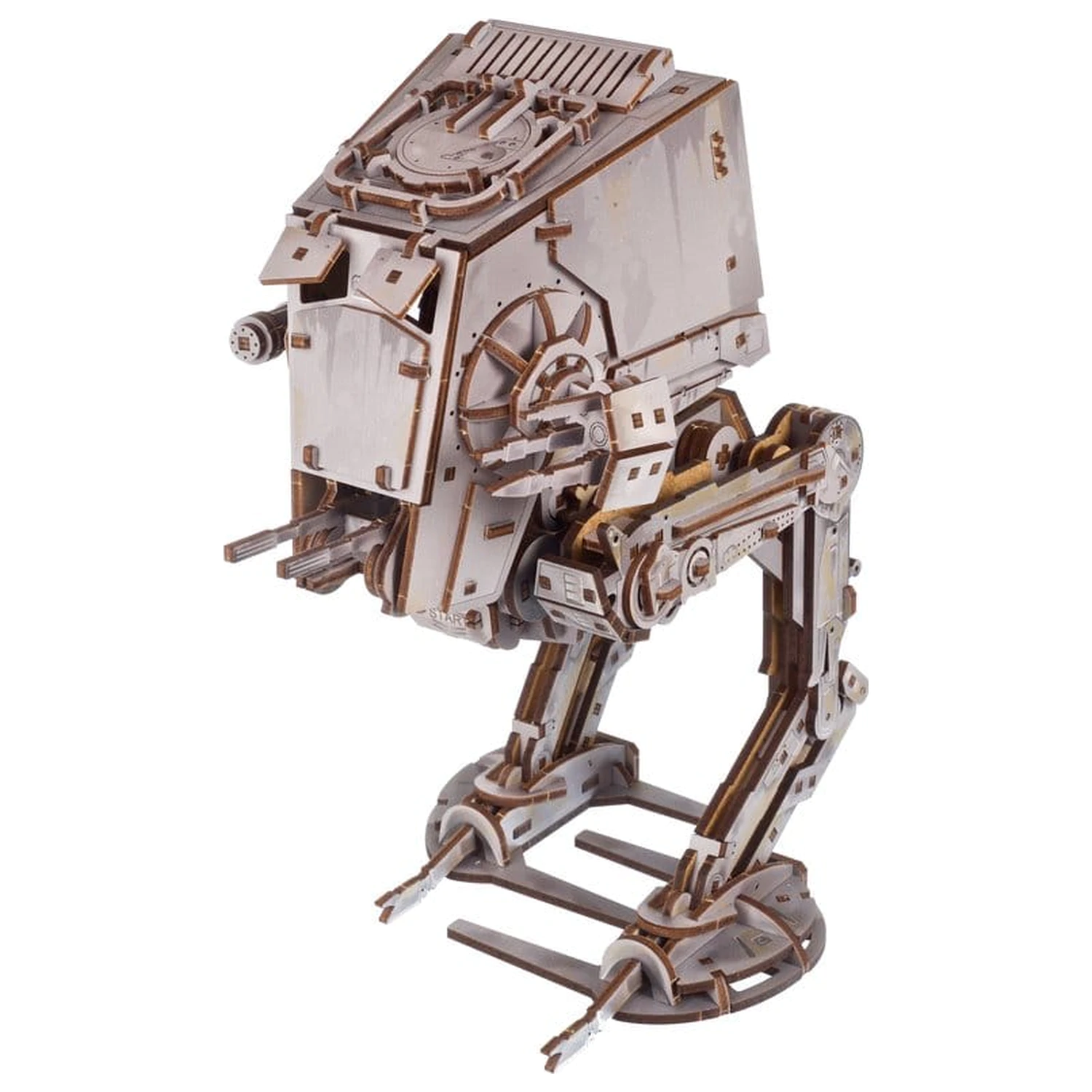 Star Wars 3D Dřevěné Puzzle AT-ST Walker fotografii produktu