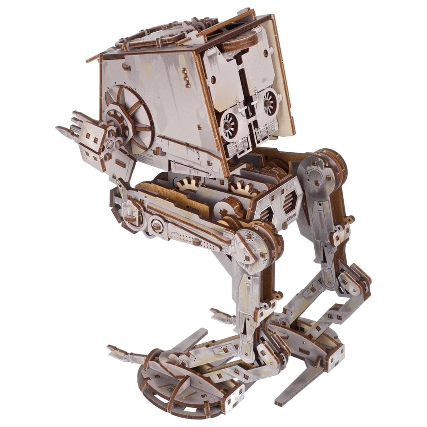 Star Wars 3D Dřevěné Puzzle AT-ST Walker fotografii produktu