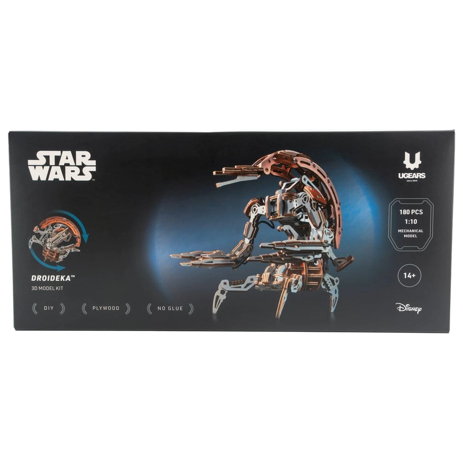 Star Wars 3D Dřevěné Puzzle Droideka fotografii produktu