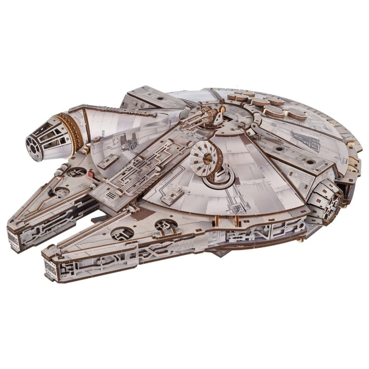 Star Wars 3D dřevěné puzzle Millennium Falcon fotografii produktu