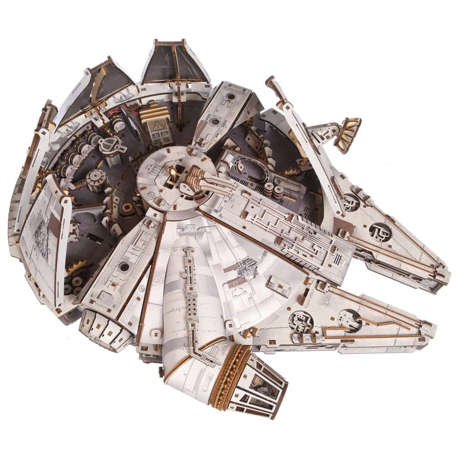 Star Wars 3D dřevěné puzzle Millennium Falcon fotografii produktu