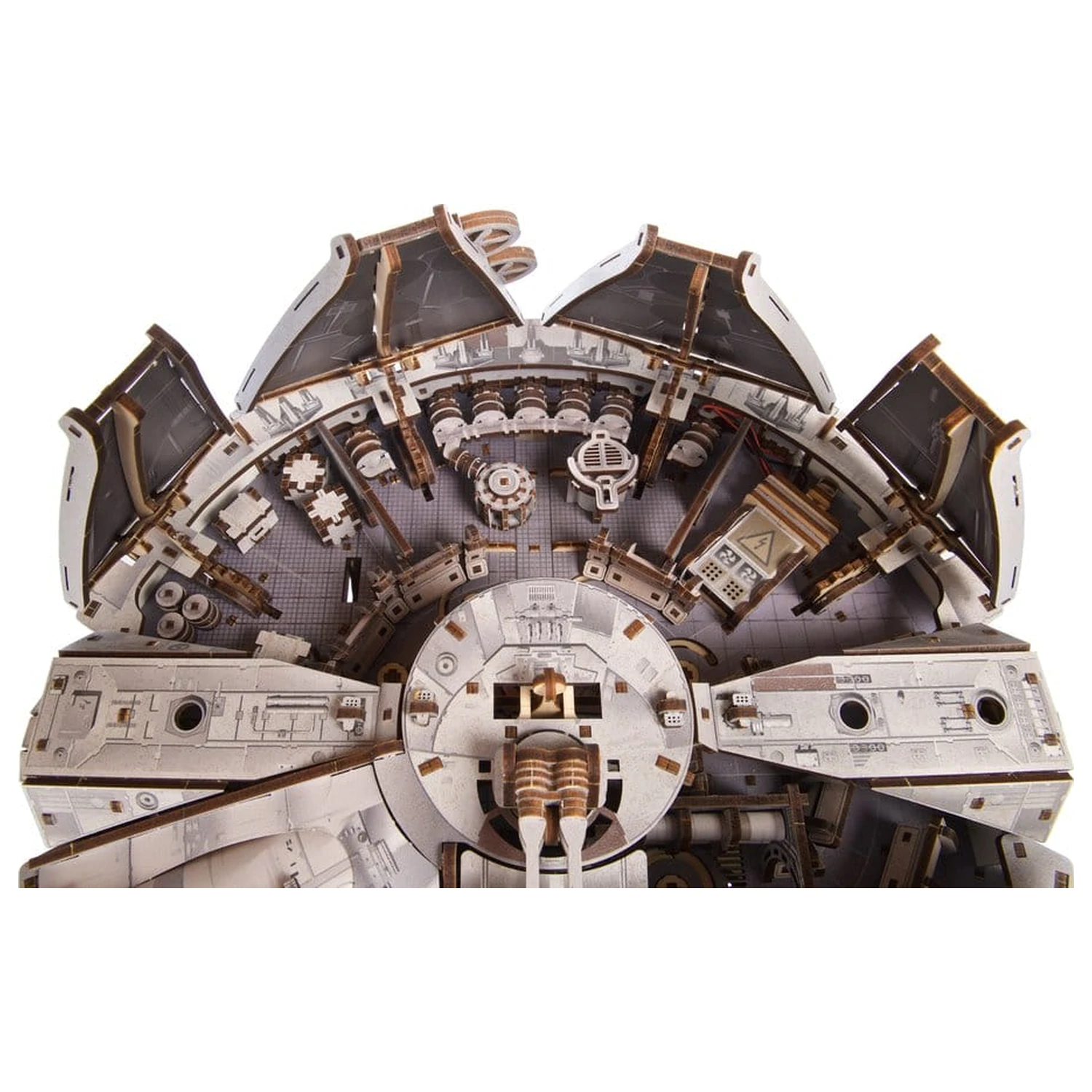 Star Wars 3D dřevěné puzzle Millennium Falcon fotografii produktu