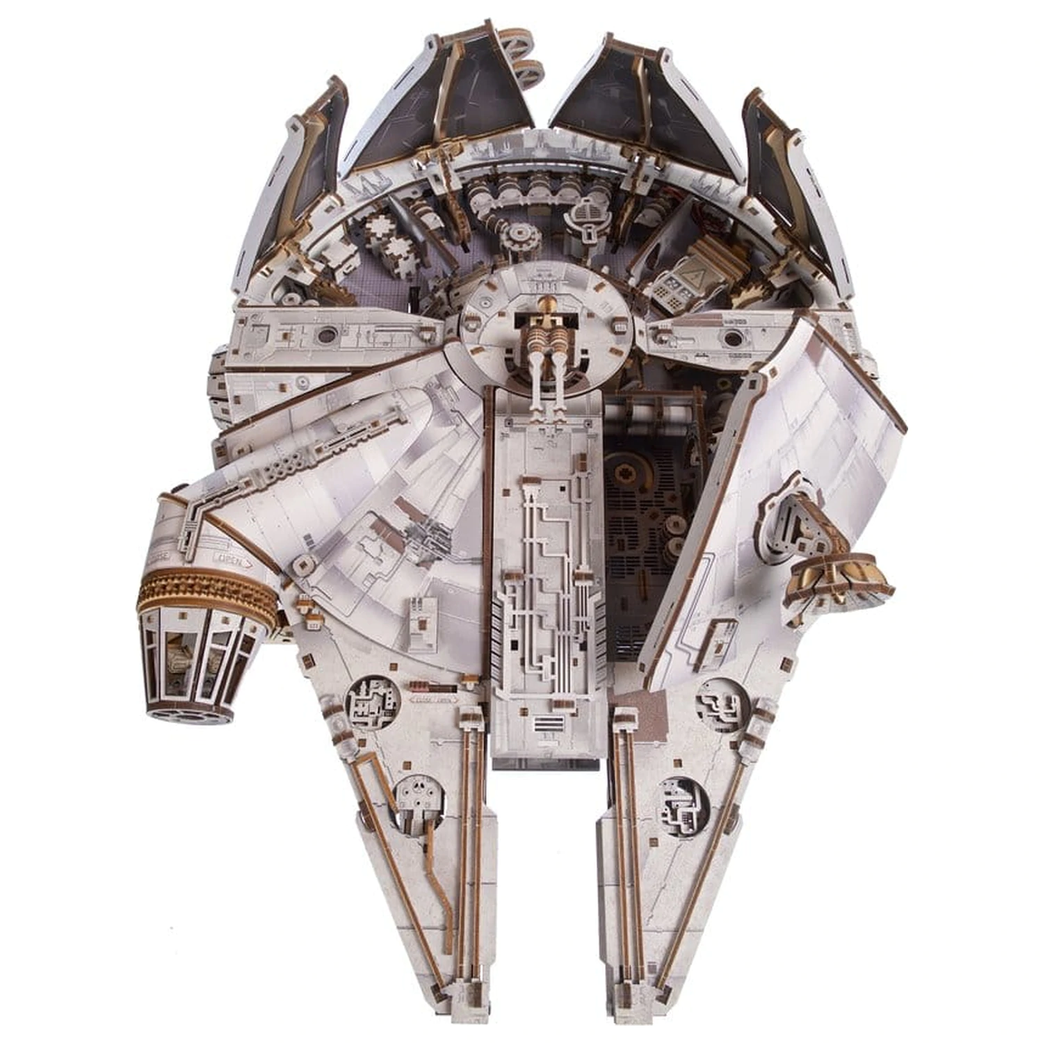 Star Wars 3D dřevěné puzzle Millennium Falcon fotografii produktu