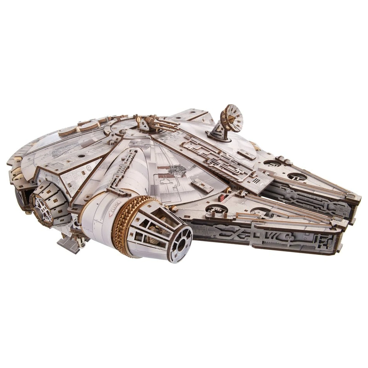 Star Wars 3D dřevěné puzzle Millennium Falcon fotografii produktu