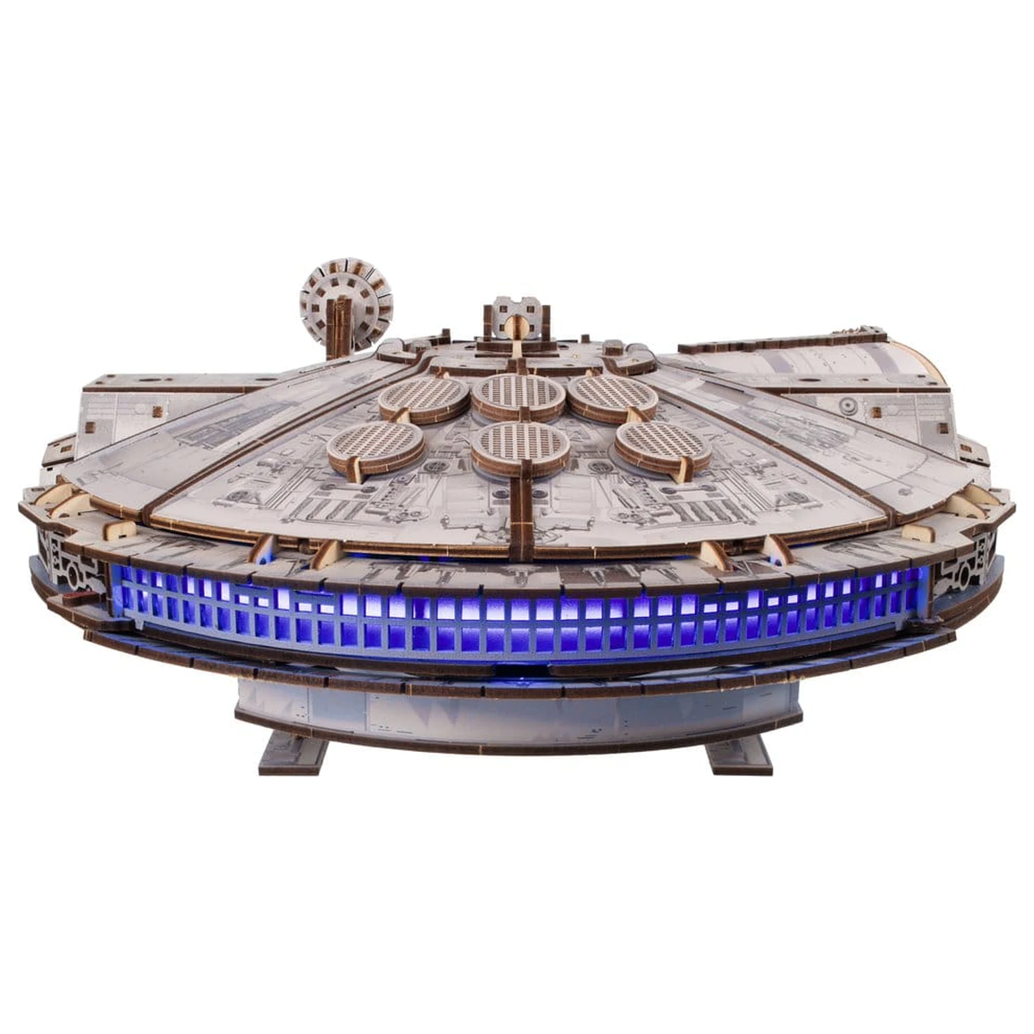 Star Wars 3D dřevěné puzzle Millennium Falcon fotografii produktu
