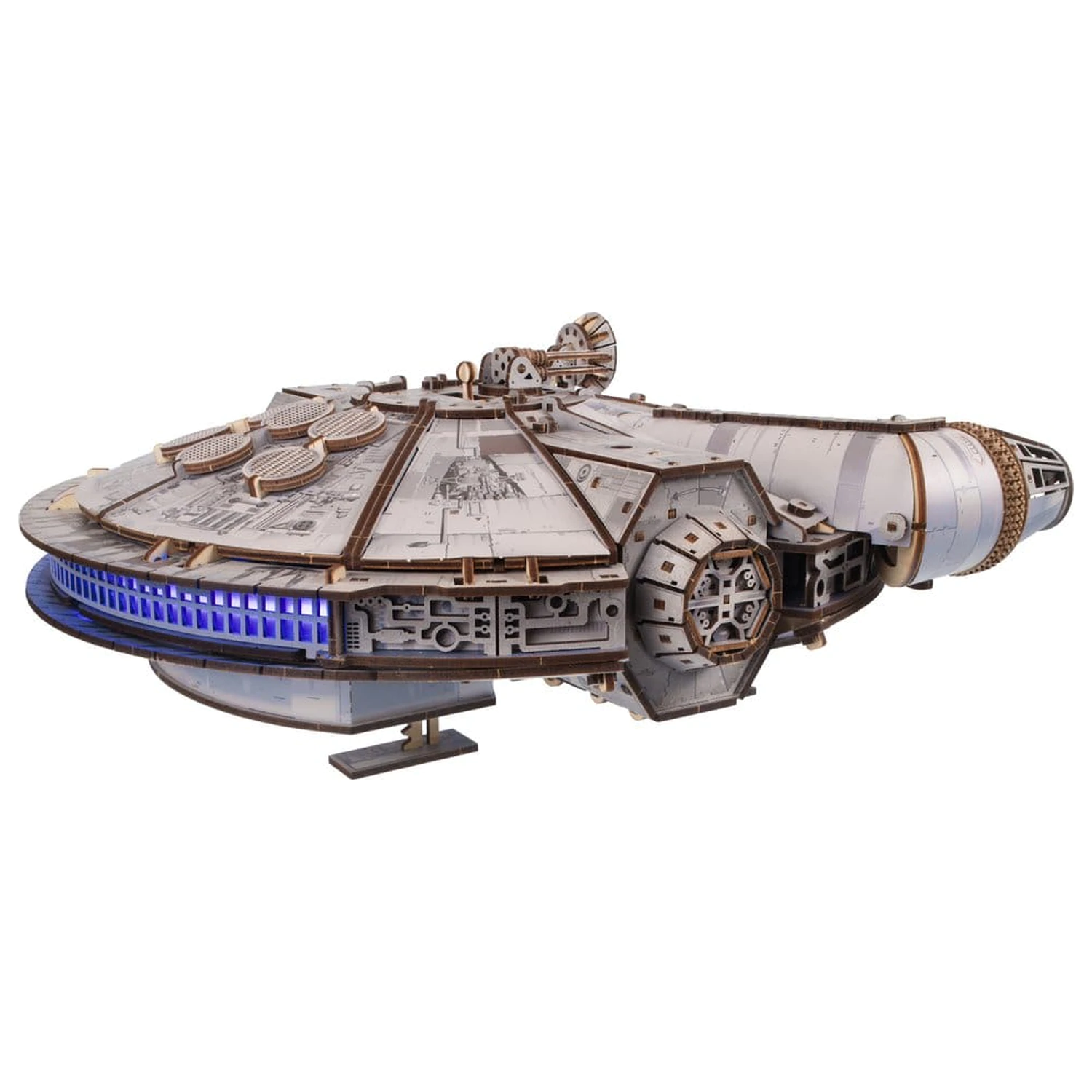 Star Wars 3D dřevěné puzzle Millennium Falcon fotografii produktu