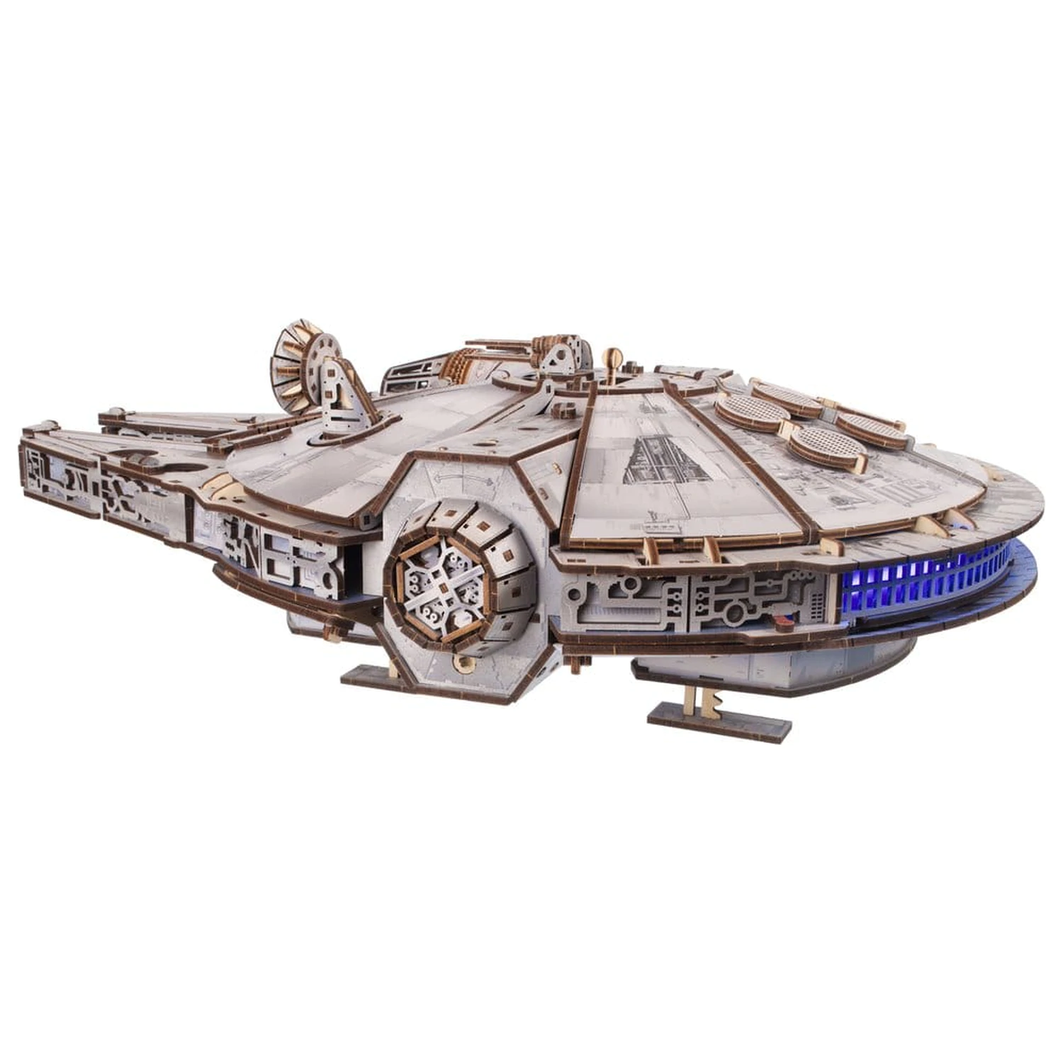Star Wars 3D dřevěné puzzle Millennium Falcon fotografii produktu