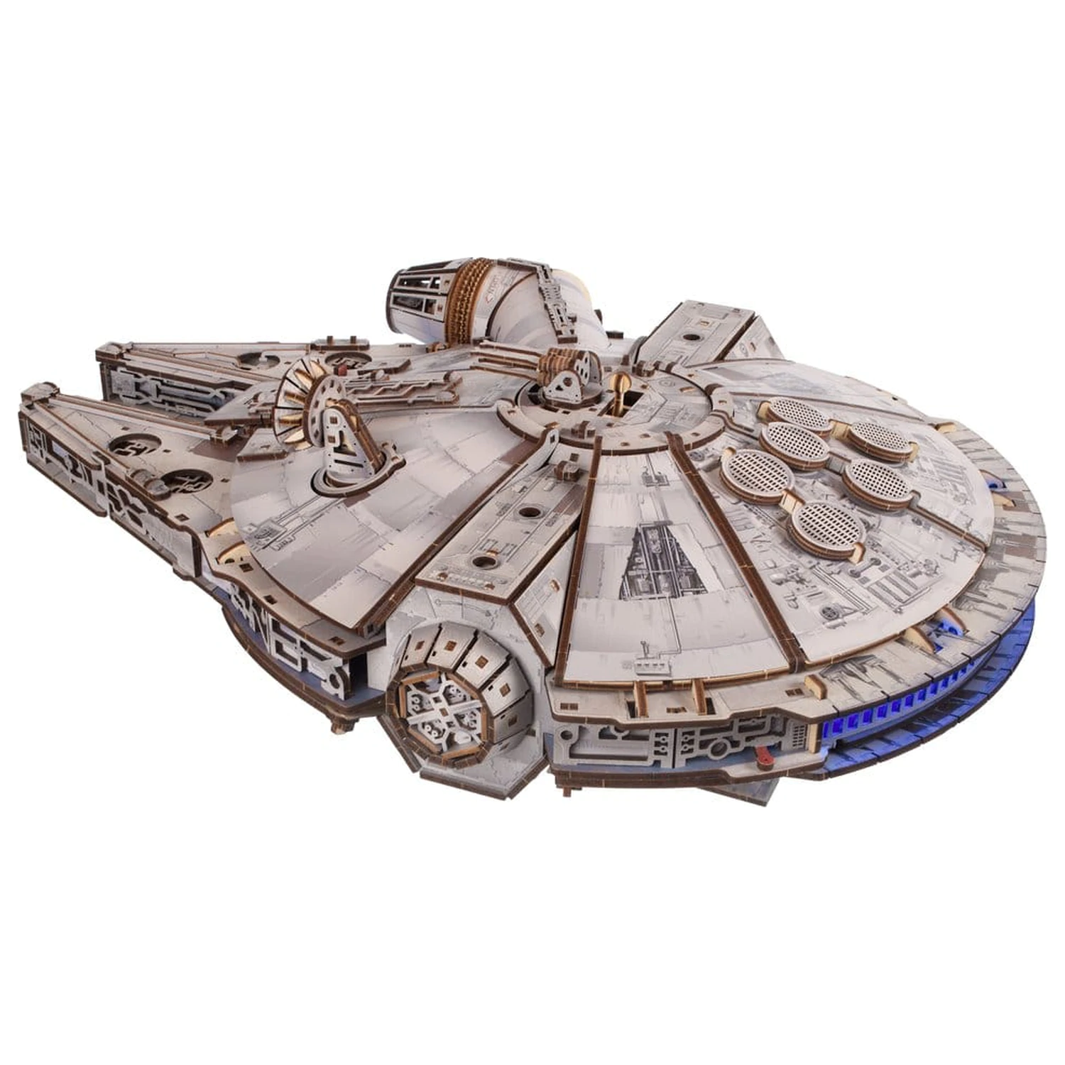Star Wars 3D dřevěné puzzle Millennium Falcon fotografii produktu