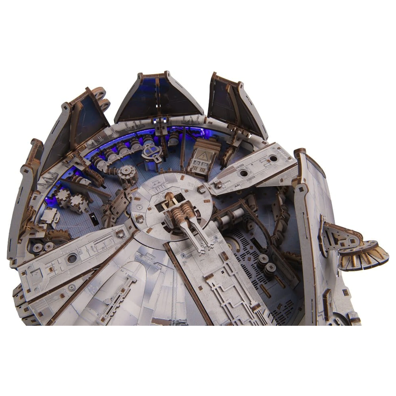 Star Wars 3D dřevěné puzzle Millennium Falcon fotografii produktu