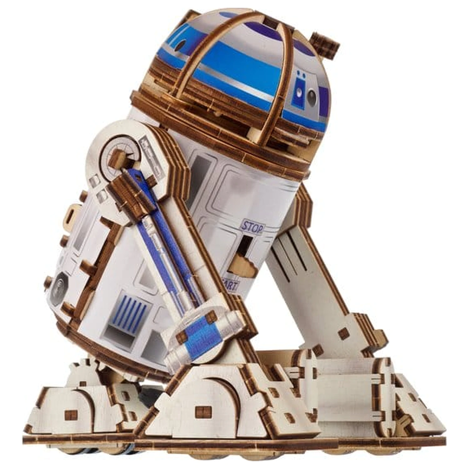 Star Wars 3D Dřevěné Puzzle R2-D2 fotografii produktu